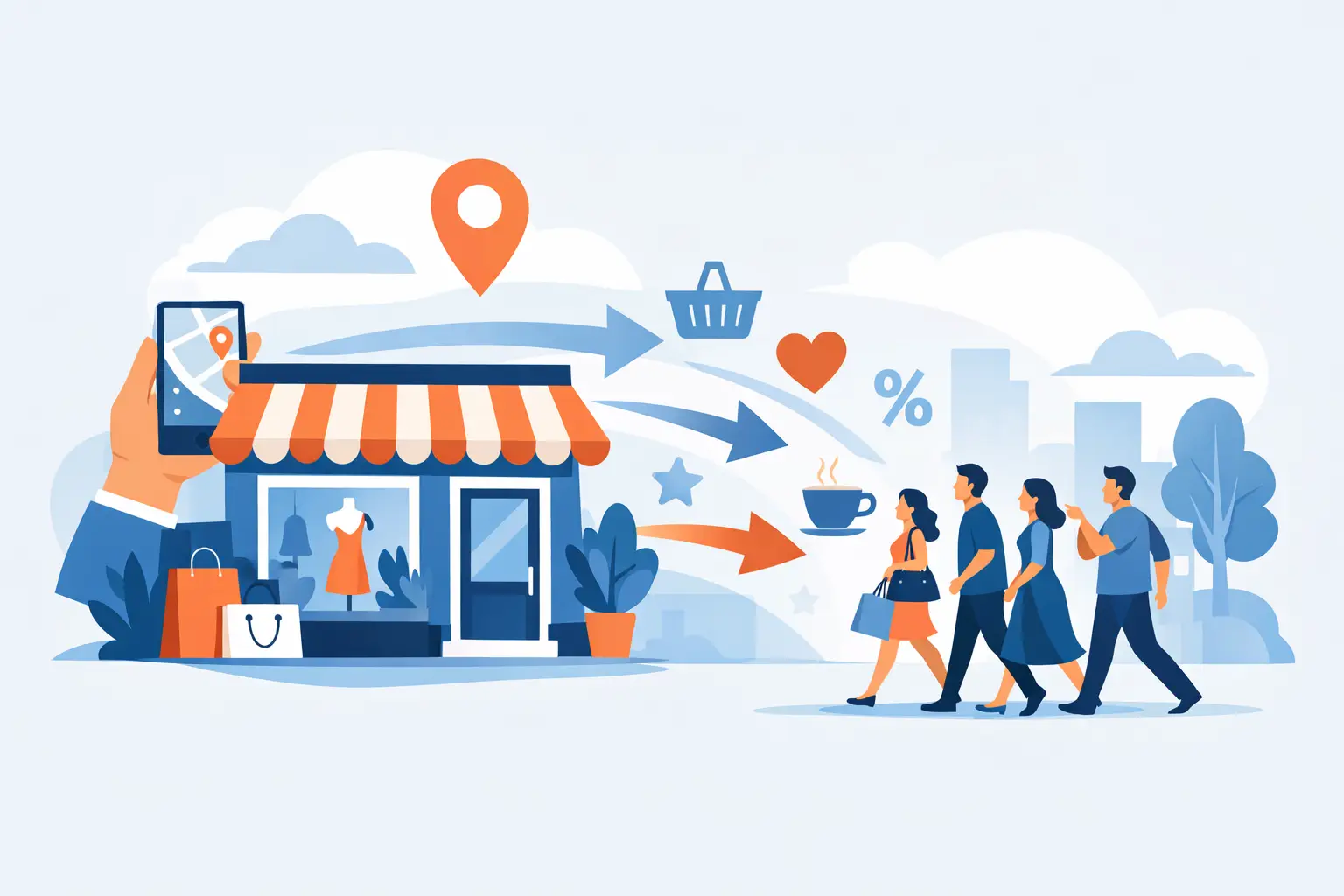 Commerce local : ce qui fait venir les clients